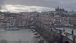 Pražský hrad, Karlův most, Vltava