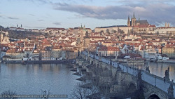 Pražský hrad, Karlův most, Vltava