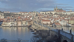 Pražský hrad, Karlův most, Vltava