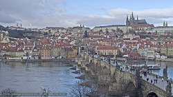 Pražský hrad, Karlův most, Vltava