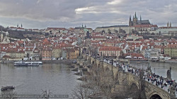 Pražský hrad, Karlův most, Vltava