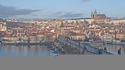 Pražský hrad, Karlův most, Vltava