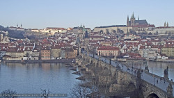 Pražský hrad, Karlův most, Vltava