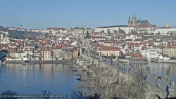 Pražský hrad, Karlův most, Vltava
