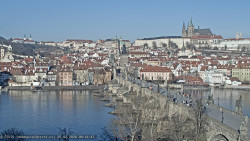Pražský hrad, Karlův most, Vltava