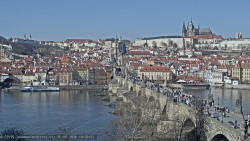 Pražský hrad, Karlův most, Vltava