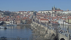 Pražský hrad, Karlův most, Vltava