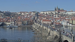 Pražský hrad, Karlův most, Vltava