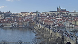 Pražský hrad, Karlův most, Vltava