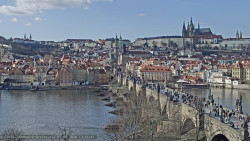 Pražský hrad, Karlův most, Vltava