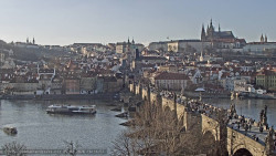 Pražský hrad, Karlův most, Vltava