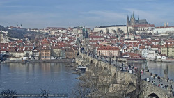 Pražský hrad, Karlův most, Vltava