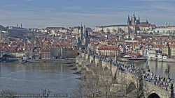 Pražský hrad, Karlův most, Vltava