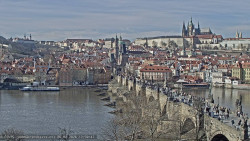 Pražský hrad, Karlův most, Vltava