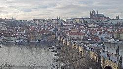 Pražský hrad, Karlův most, Vltava