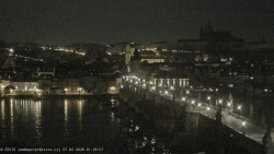 Pražský hrad, Karlův most, Vltava