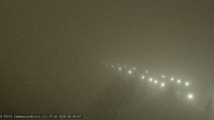 Město Praha - Pražský hrad, Karlův most, Vltava - 27.2.2026 v 05:45