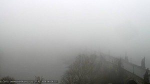 Město Praha - Pražský hrad, Karlův most, Vltava - 27.2.2026 v 07:00