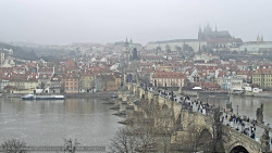 Pražský hrad, Karlův most, Vltava