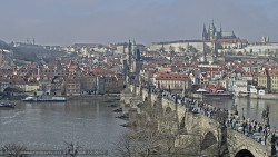 Pražský hrad, Karlův most, Vltava