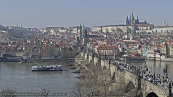 Pražský hrad, Karlův most, Vltava