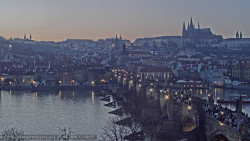 Pražský hrad, Karlův most, Vltava