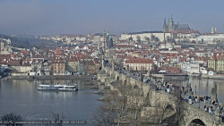 Pražský hrad, Karlův most, Vltava