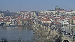 Pražský hrad, Karlův most, Vltava