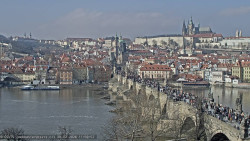 Pražský hrad, Karlův most, Vltava