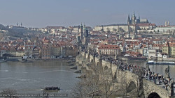 Pražský hrad, Karlův most, Vltava