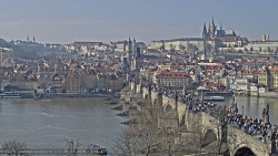 Pražský hrad, Karlův most, Vltava