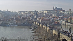 Pražský hrad, Karlův most, Vltava