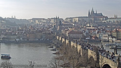 Pražský hrad, Karlův most, Vltava