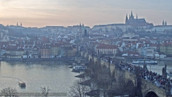 Pražský hrad, Karlův most, Vltava