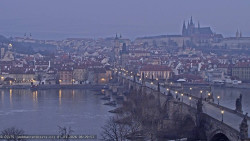 Pražský hrad, Karlův most, Vltava