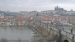 Pražský hrad, Karlův most, Vltava