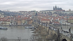 Pražský hrad, Karlův most, Vltava