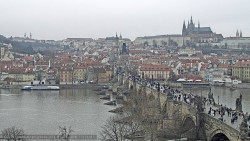 Pražský hrad, Karlův most, Vltava