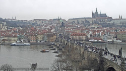 Pražský hrad, Karlův most, Vltava