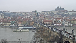 Pražský hrad, Karlův most, Vltava