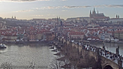 Pražský hrad, Karlův most, Vltava