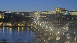 Pražský hrad, Karlův most, Vltava