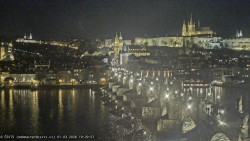 Pražský hrad, Karlův most, Vltava