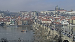 Pražský hrad, Karlův most, Vltava