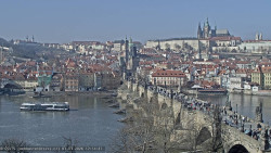 Pražský hrad, Karlův most, Vltava