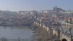 Pražský hrad, Karlův most, Vltava
