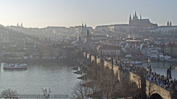 Pražský hrad, Karlův most, Vltava