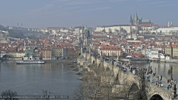 Pražský hrad, Karlův most, Vltava