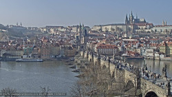 Pražský hrad, Karlův most, Vltava