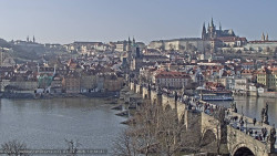 Pražský hrad, Karlův most, Vltava